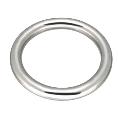 Harfington Multi-Purpose Metal O Ring Buckle Welded 66mm x 50mm x 8mm for Hardware Bag Ring Hand DIY Accessory