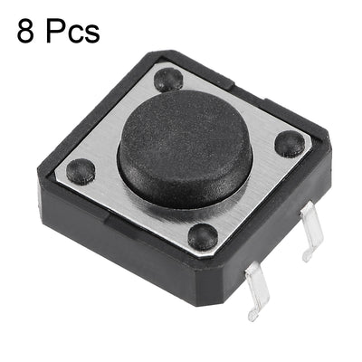 Harfington 12x12x5mm Panel Mini/Micro/Small PCB Momentary Tactile Tact Push Button Switch DIP 8PCS