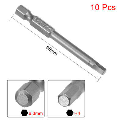 Harfington Magnetic Hex Head Screwdriver Bits, Hex Shank S2 Power Tools