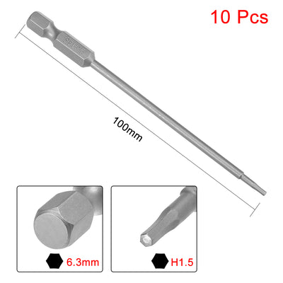 Harfington Magnetic Hex Head Screwdriver Bits, Hex Shank S2 Power Tools