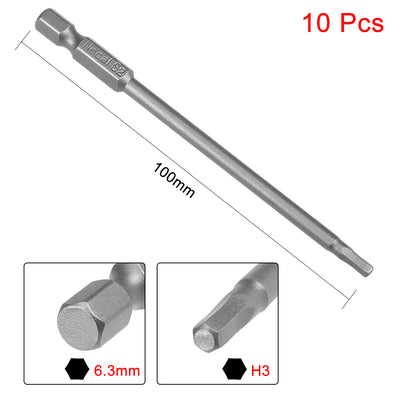 Harfington Magnetic Hex Head Screwdriver Bits, Hex Shank S2 Power Tools