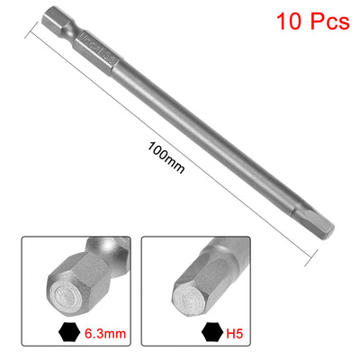 Harfington Magnetic Hex Head Screwdriver Bits, Hex Shank S2 Power Tools