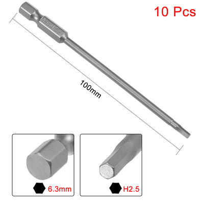 Harfington Magnetic Hex Head Screwdriver Bits, Hex Shank S2 Power Tools