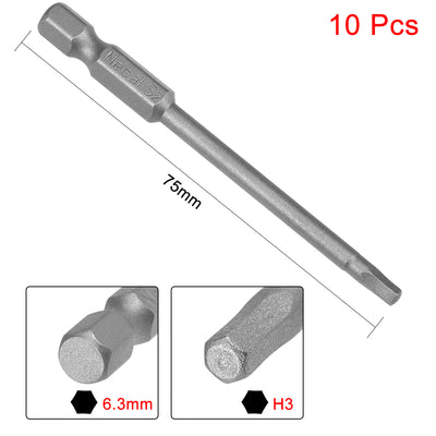 Harfington Magnetic Hex Head Screwdriver Bits, Hex Shank S2 Power Tools