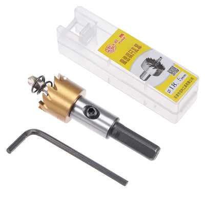 Harfington 12-38mm HSS Drill Bit Hole Saw Stainless High Speed Steel Metal Alloy