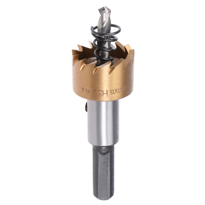 Harfington 12-24mm HSS Drill Bit Hole Saw Stainless High Speed Steel Metal Alloy