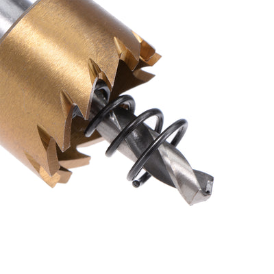 Harfington 12-24mm HSS Drill Bit Hole Saw Stainless High Speed Steel Metal Alloy