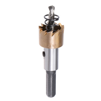 Harfington 12-24mm HSS Drill Bit Hole Saw Stainless High Speed Steel Metal Alloy