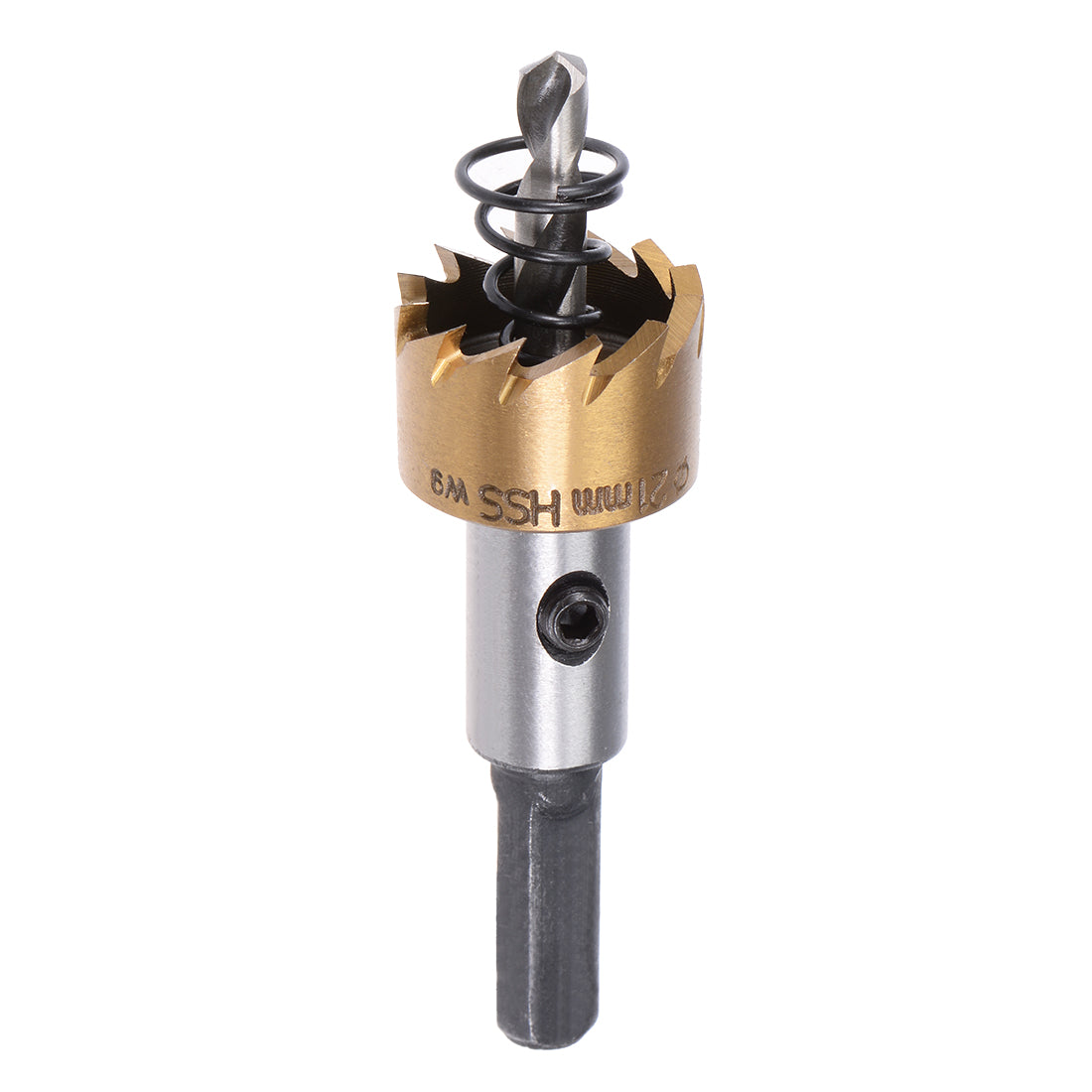 Harfington 12-24mm HSS Drill Bit Hole Saw Stainless High Speed Steel Metal Alloy