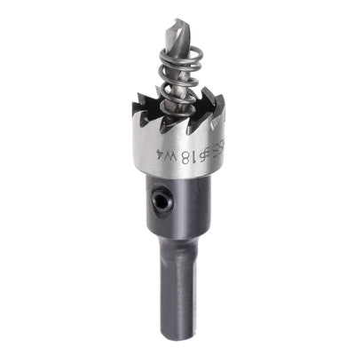 Harfington 18mm HSS Drill Bit Hole Saw for Stainless Steel Metal Alloy Wood