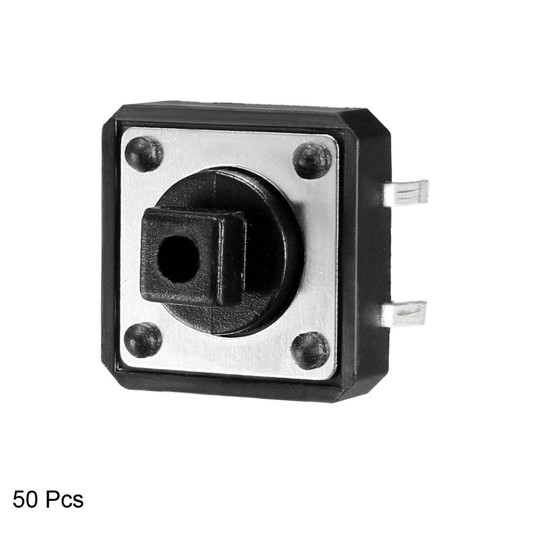 Harfington 12x12x7.3mm Panel Momentary 4-Pin PCB DIP Tactile Tact Push Button Switch 50PCS