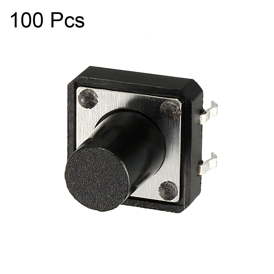Harfington 12x12x12mm Panel Momentary 4-Pin PCB DIP Tactile Tact Push Button Switch 100PCS