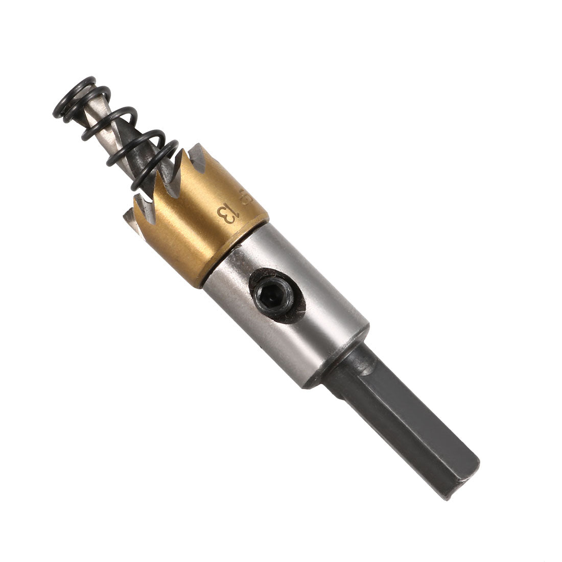 Harfington 13mm HSS Drill Bit Hole Saw for Stainless Steel Metal Alloy