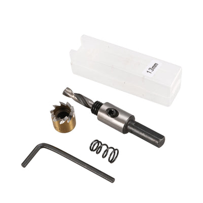 Harfington 13mm HSS Drill Bit Hole Saw for Stainless Steel Metal Alloy