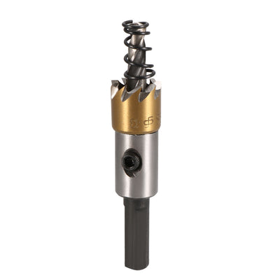 Harfington 13mm HSS Drill Bit Hole Saw for Stainless Steel Metal Alloy