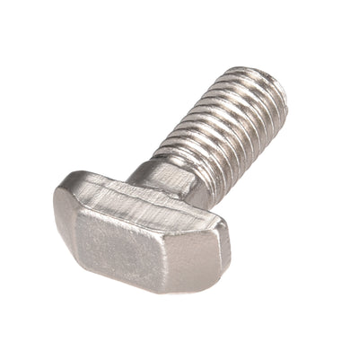 Harfington M8x20mm T-Slot Drop-In Stud Sliding Screw Bolt Carbon Steel European Standard 40 Series 10pcs