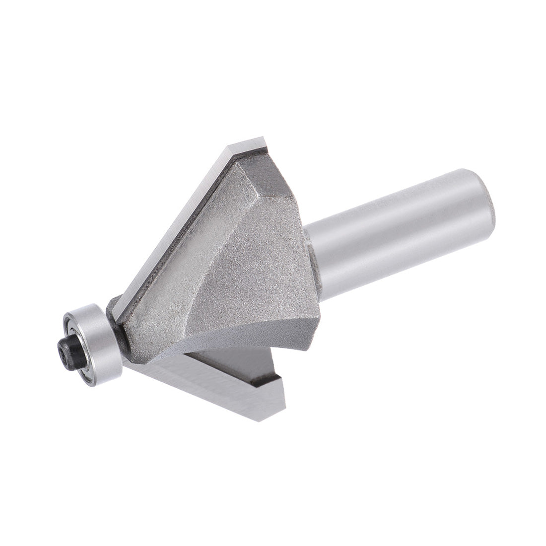 Harfington Chamfer Router Bit Round Shank Carbon Steel Bearing