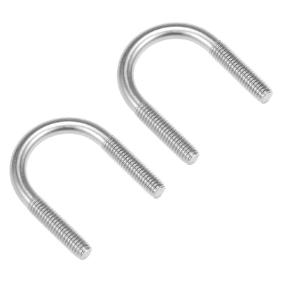 Harfington 2Pcs 304 Stainless Steel U Bolt Fastener