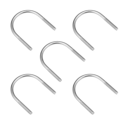 Harfington 5Pcs 304 Stainless Steel U Bolt Fastener