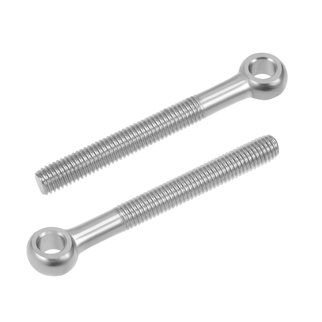 Harfington M10 x 90mm Machinery Shoulder Swing Lifting Eye Bolt  304 Stainless Steel Metric Thread 2pcs