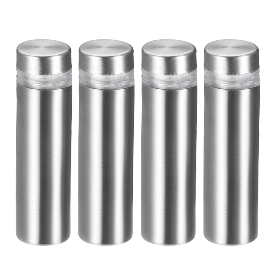 Harfington Glass Standoff Mount Stainless Steel Wall Standoff Holder Advertising Nails 12mm Dia 43mm Length 4 Pcs