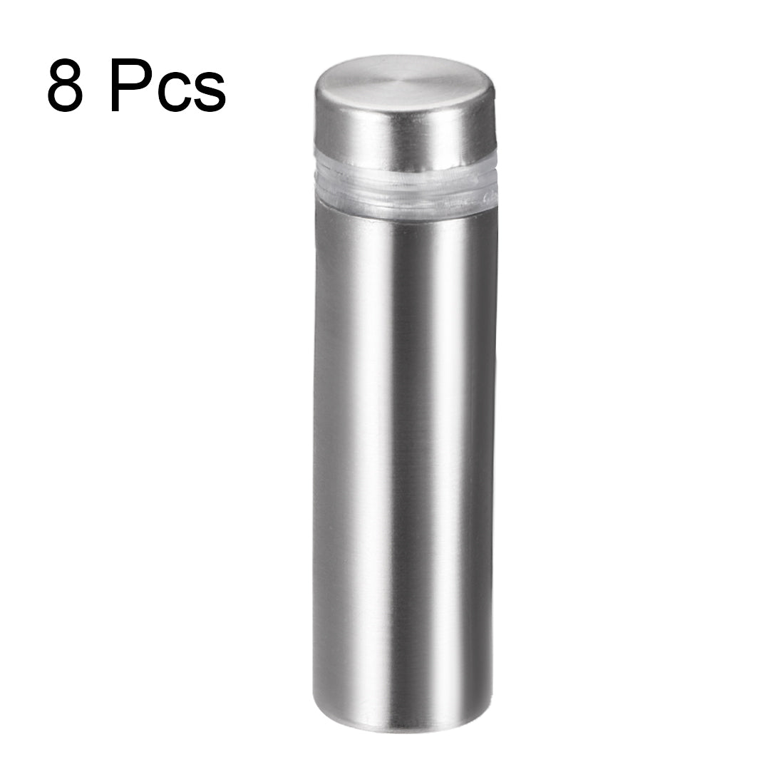 Harfington Glass Standoff Mount Stainless Steel Wall Standoff Holder Advertising Nails 12mm Dia 43mm Length 8 Pcs