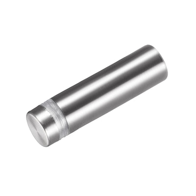 Harfington Glass Standoff Mount Stainless Steel Wall Standoff Holder Advertising Nails 12mm Dia 43mm Length 8 Pcs