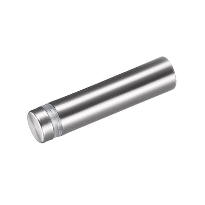 Harfington Glass Standoff Mount Stainless Steel Wall Standoff Holder Advertising Nails 12mm Dia 53mm Length 6 Pcs