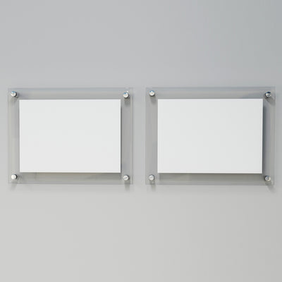 Harfington Glass Standoff Mount Stainless Steel Wall Standoff Holder Advertising Nails 12mm Dia 53mm Length 6 Pcs