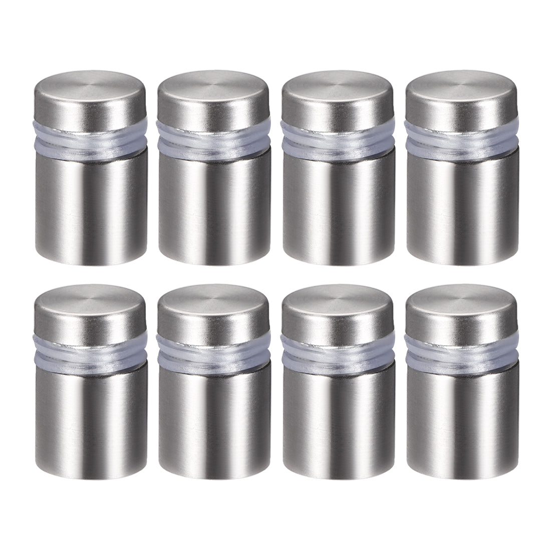 Harfington Glass Standoff Mount Stainless Steel Wall Standoff Holder Advertising Nails 16mm Dia 24mm Length 8 Pcs