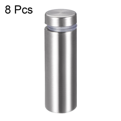 Harfington Glass Standoff Mount Stainless Steel Wall Standoff Holder Advertising Nails 16mm Dia 52mm Length 8 Pcs