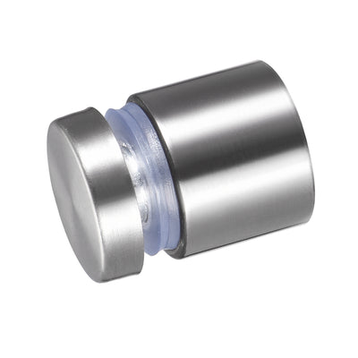 Harfington Glass Standoff Mount Stainless Steel Wall Standoff Holder Advertising Nails 19mm Dia 25mm Length 4 Pcs