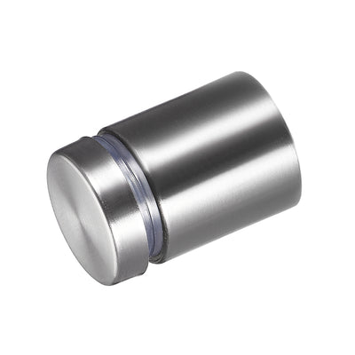 Harfington Glass Standoff Mount Stainless Steel Wall Standoff Holder Advertising Nails 19mm Dia 32mm Length 6 Pcs