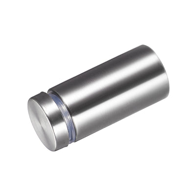 Harfington Glass Standoff Mount Stainless Steel Wall Standoff Holder Advertising Nails 19mm Dia 42mm Length 6 Pcs