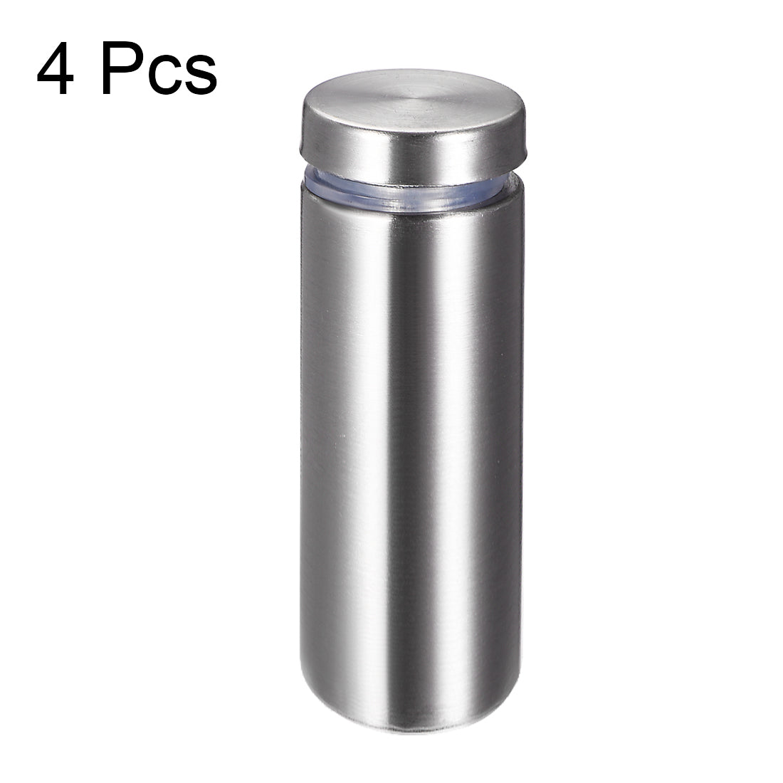 Harfington Glass Standoff Mount Stainless Steel Wall Standoff Holder Advertising Nails 19mm Dia 52mm Length 4 Pcs