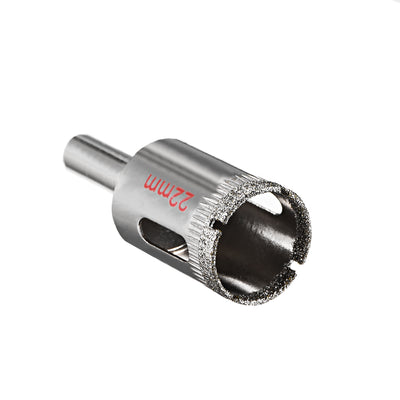 Harfington Diamond Grit Hole Saw Drill Bit for Glass Ceramic Tile