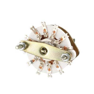 Harfington 12Pin 2P5T 2 Pole 5 Position Selectable 1 Deck Band Selector Rotary Switch