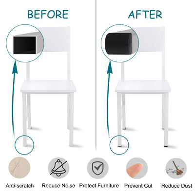 Harfington 18 Stück 3/4 Zoll 20 mm gewölbte, quadratische, gerippte Einsätze, fertiger Bezug, Schreibtischschutz