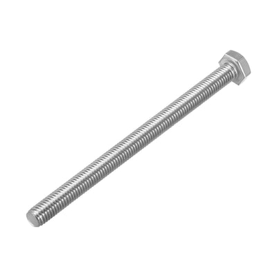 Harfington M8x120mm Hex Bolts 304 Stainless Steel Hexagon Screw Bolt 6pcs
