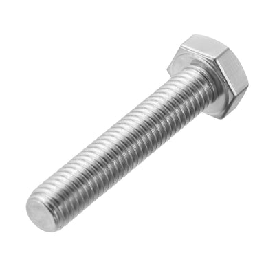 Harfington M8x45mm Hex Bolts 304 Stainless Steel Hexagon Screw Bolt 5pcs