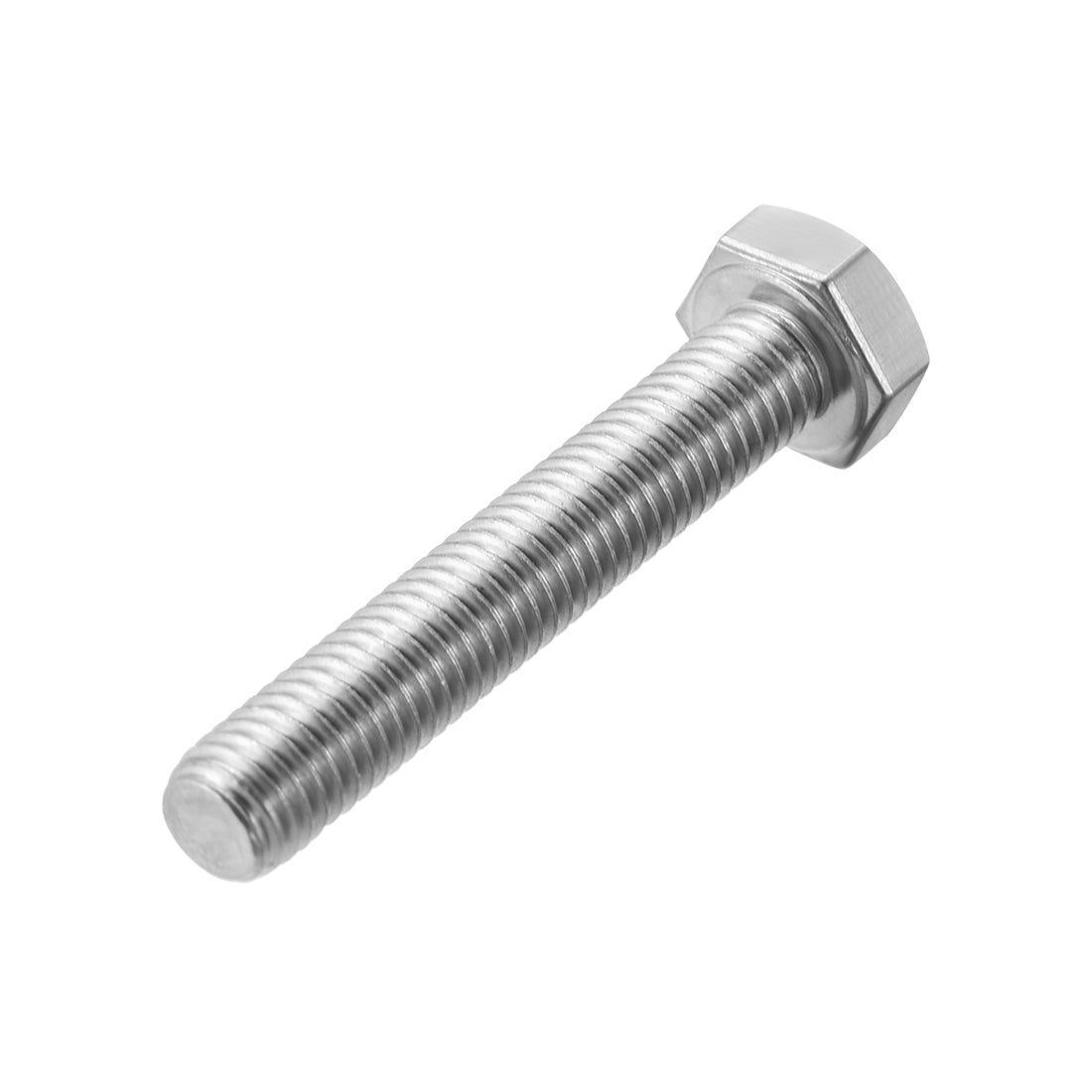 Harfington M8x50mm Hex Bolts 304 Stainless Steel Hexagon Screw Bolt 15pcs