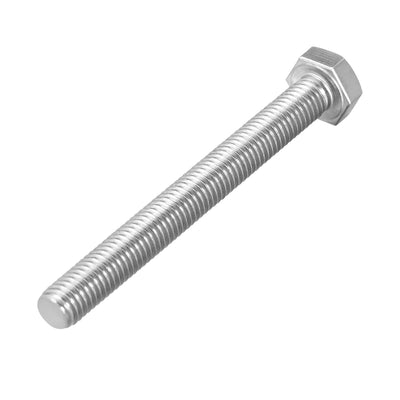 Harfington M8x80mm Hex Bolts 304 Stainless Steel Hexagon Screw Bolt 6pcs