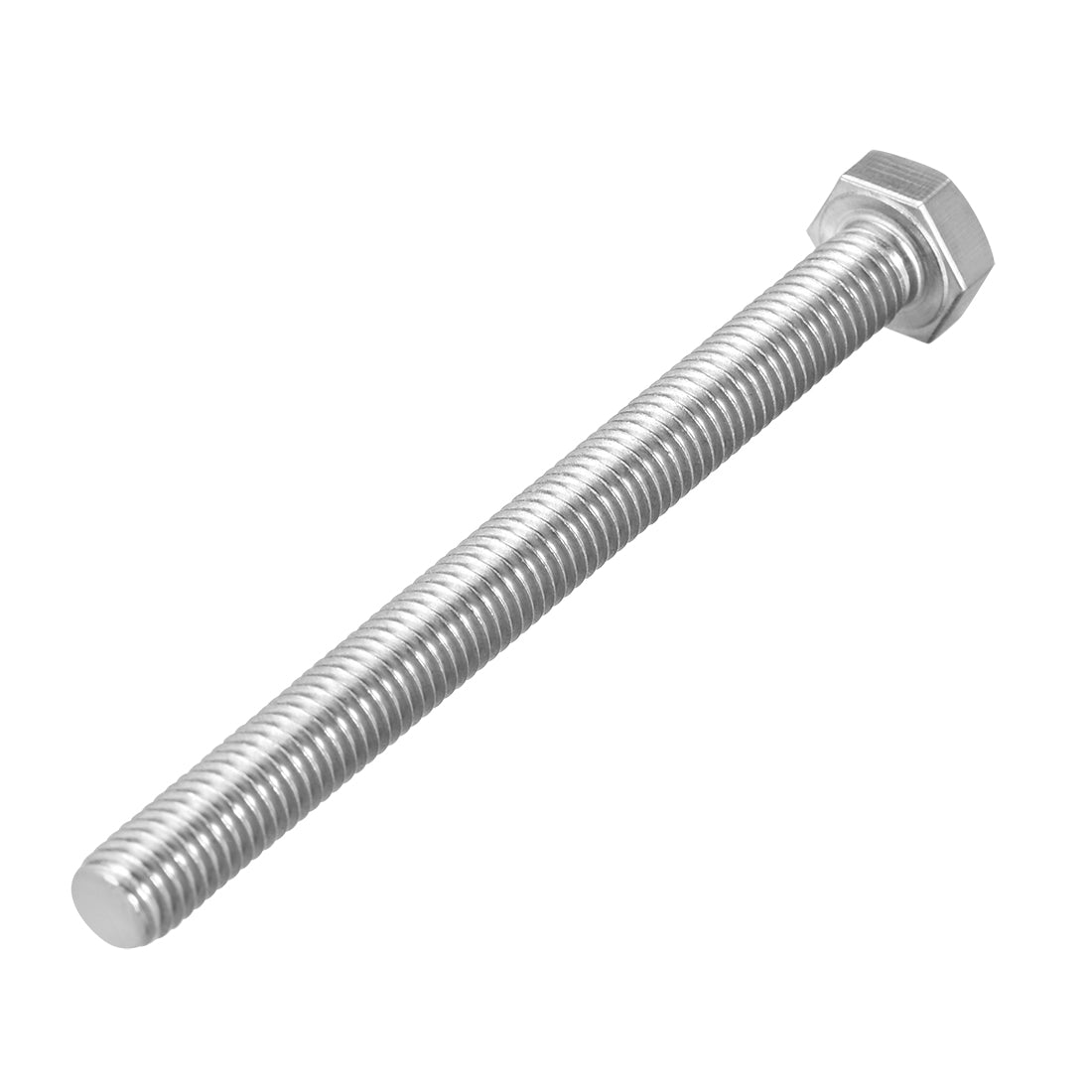 Harfington M8x90mm Hex Bolts 304 Stainless Steel Hexagon Screw Bolt 6pcs