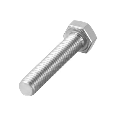 Harfington M5x35mm Hex Bolts 304 Stainless Steel Hexagon Screw Bolt 10pcs