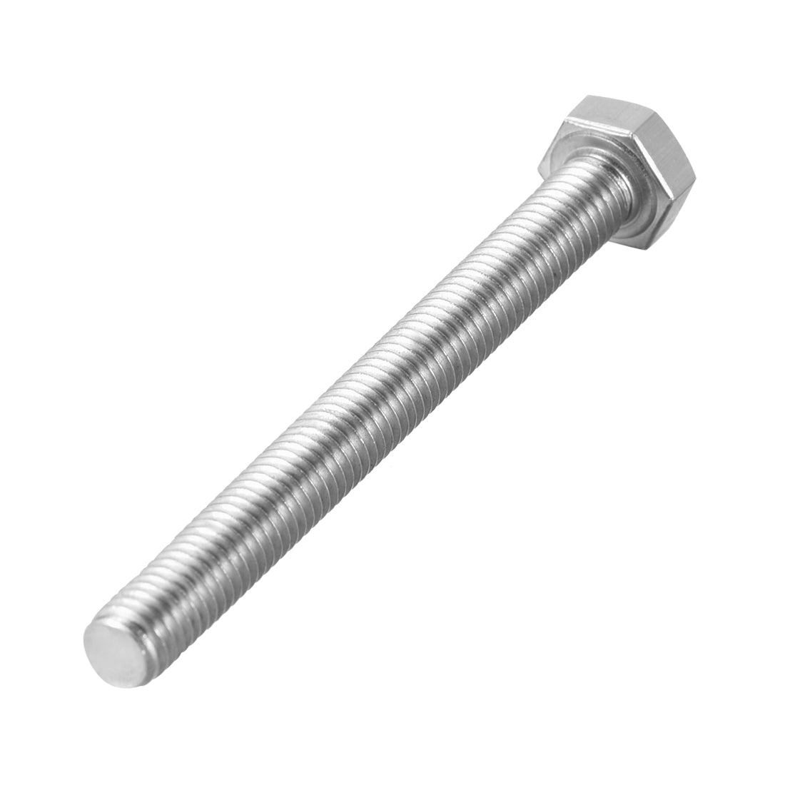 Harfington M5x50mm Hex Bolts 304 Stainless Steel Hexagon Screw Bolt 10pcs