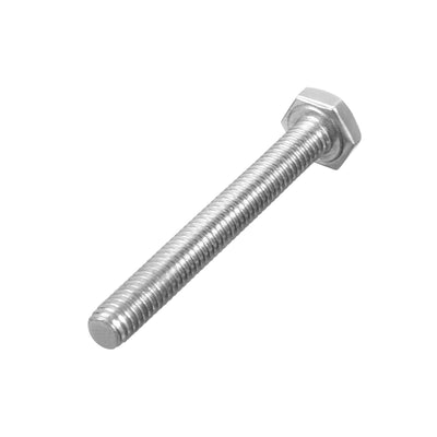 Harfington M4 304 Stainless Steel Silver Tone Hex Bolts