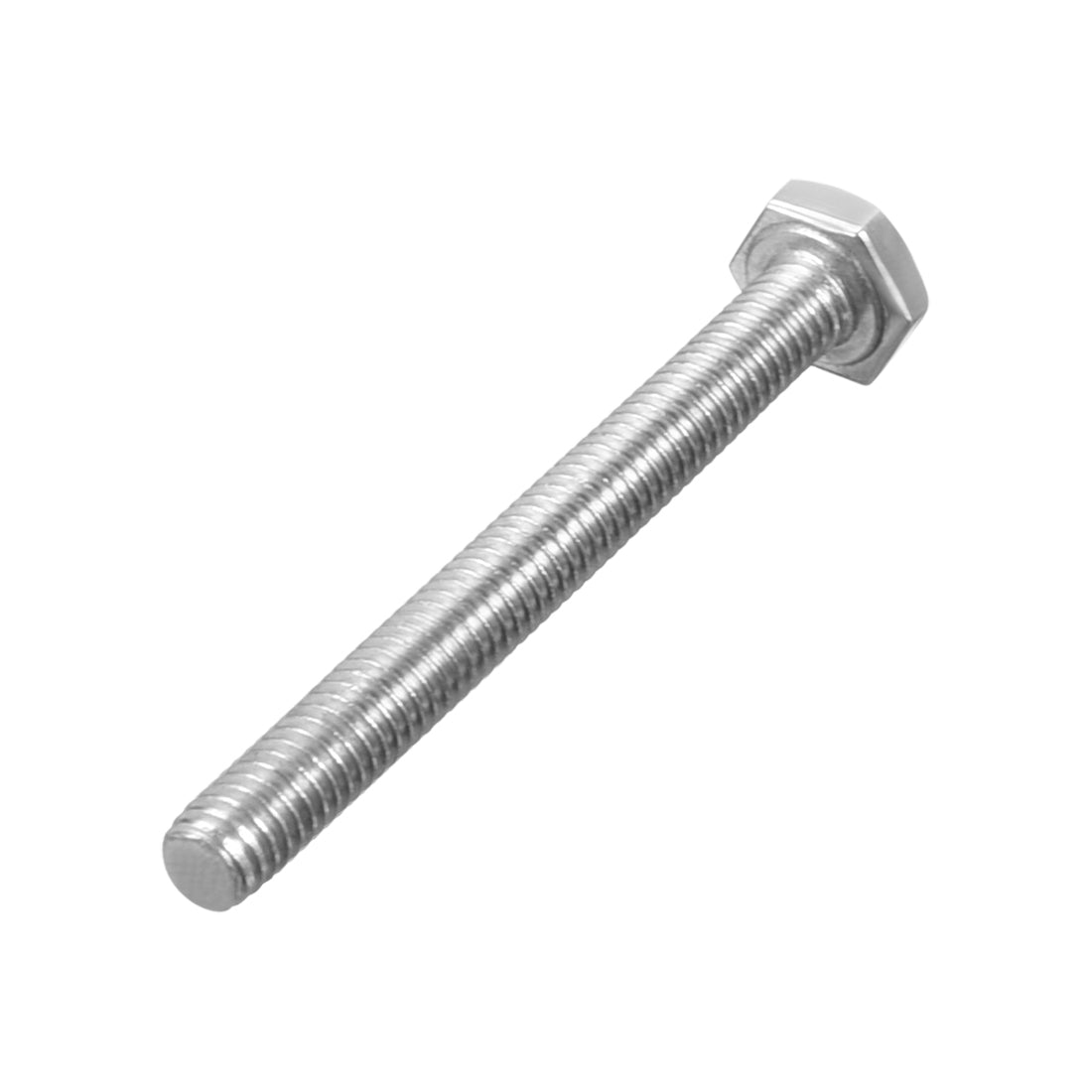 Harfington M4 304 Stainless Steel Silver Tone Hex Bolts