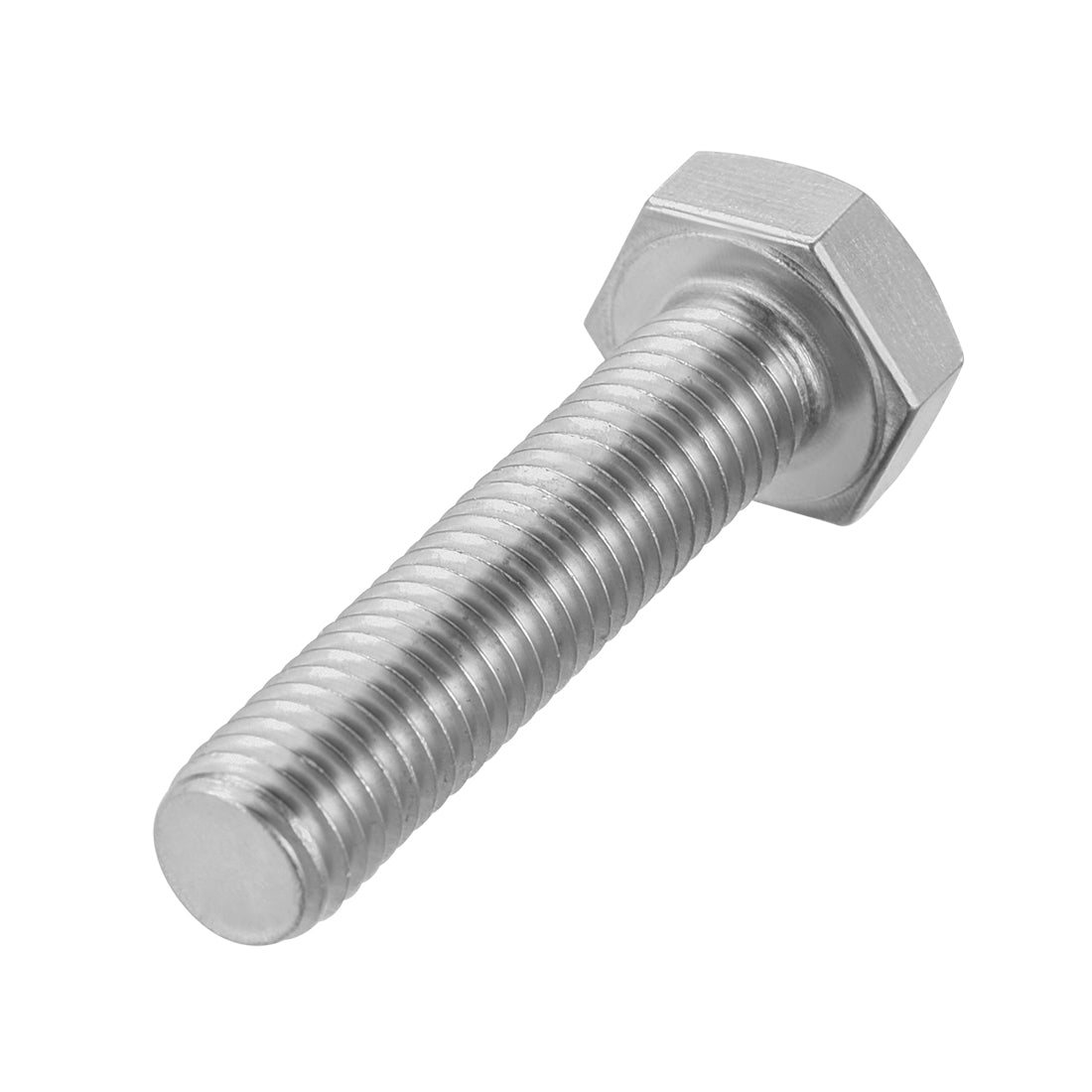 Harfington M10x30mm Hex Bolts 304 Stainless Steel Hexagon Screw Bolt 8pcs