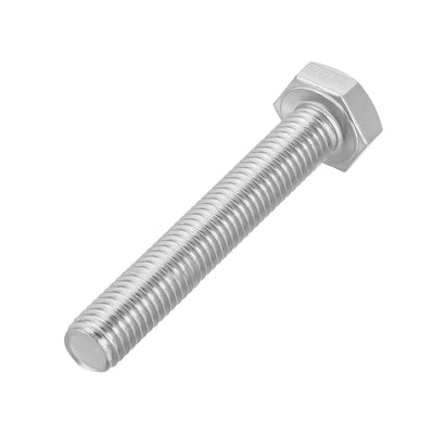 Harfington M10x70mm Hex Bolts 304 Stainless Steel Hexagon Screw Bolt 5pcs