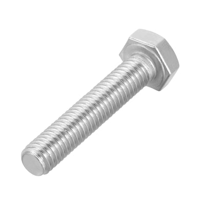 Harfington M6x35mm Hex Bolts 304 Stainless Steel Hexagon Screw Bolt 10pcs